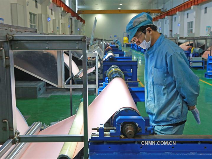 今年1月至7月，该公司共生产铜箔12422.62吨