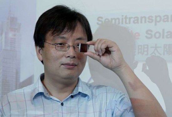 半透明钙钛矿和石墨烯创建低成本高效太阳能电池