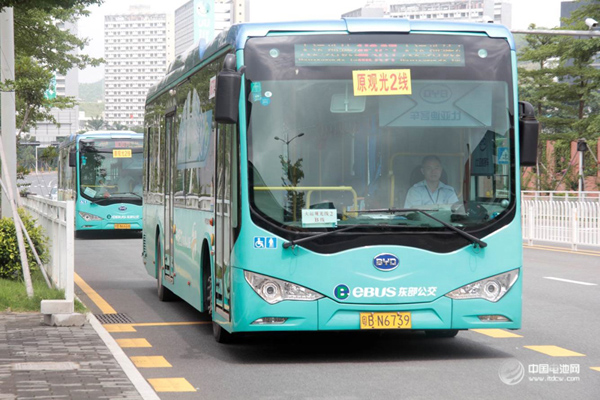 新增3600辆  比亚迪助力深圳纯电动公交推广提速