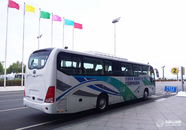 与达沃斯同行  比亚迪C9纯电动客车展中国制造雄姿