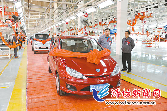 潍坊推广新能源车成效明显 滨海公交出租全部新能源化