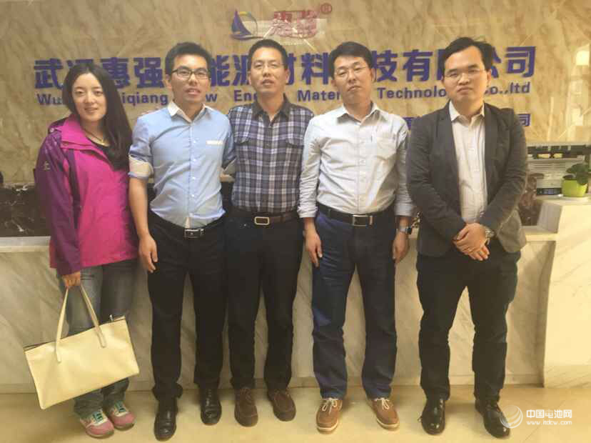 锂电“达沃斯”组委会学术委员会一行调研惠强新能源