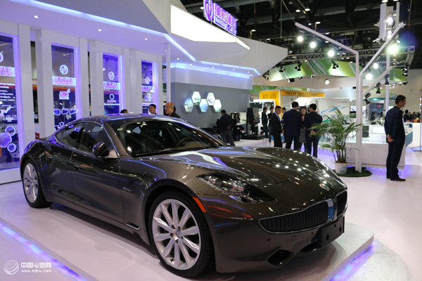 万向集团携菲斯克和A123亮相北京新能源车成果展