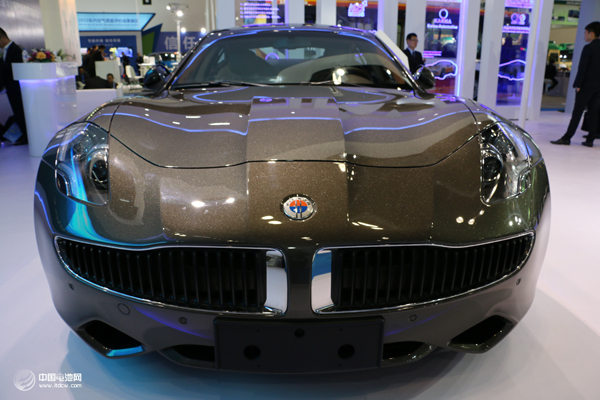 万向集团携菲斯克和A123亮相北京新能源车成果展