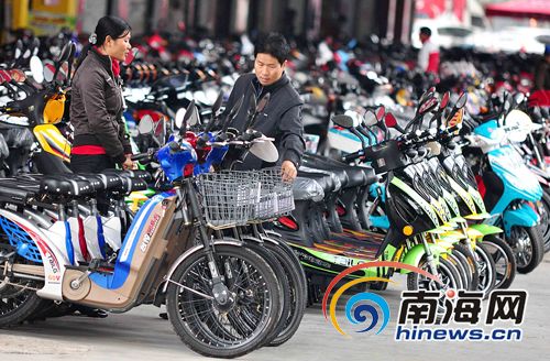 海口电动自行车