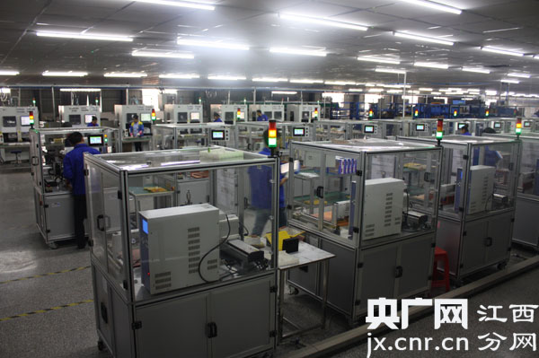 福斯特集团的生产车间