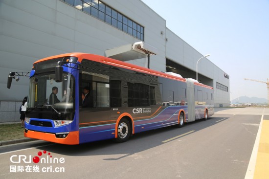 中车株机布局储能式电车产业 3至5年在兰州投运1000台