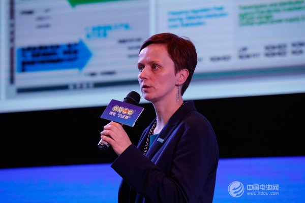 德国巴斯夫正极材料全球市场高级经理Maggie Gulbinska（古滨诗）