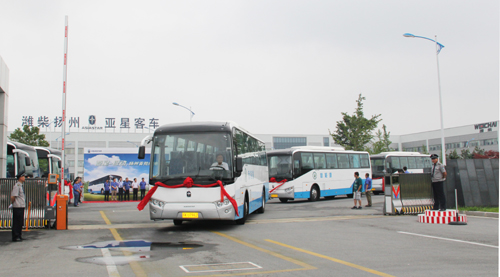 扬州370辆新能源公交车月底上路运营 纯电动公交亮相