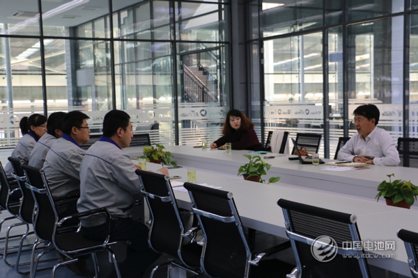 锂电“达沃斯”秘书长于清教一行应邀调研海德新能汽车