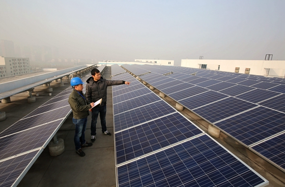 合肥新周谷堆市场建光伏发电站 分布在32个屋顶
