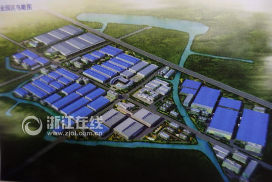 湖州百成新型汽车电池产业园效果图