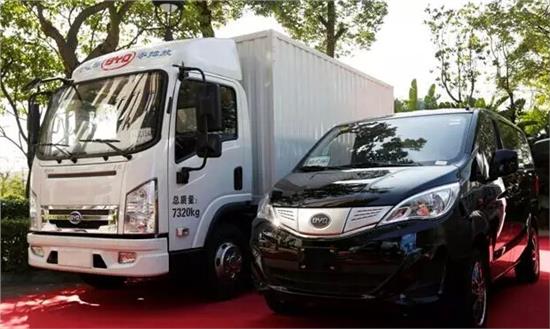 纯电动物流车T3、T5