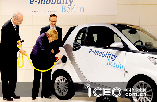 德国不遗余力发展新能源汽车 2020年将达到100万辆