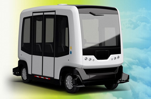 无人驾驶电动巴士首次载人路试 将在荷兰投入使用