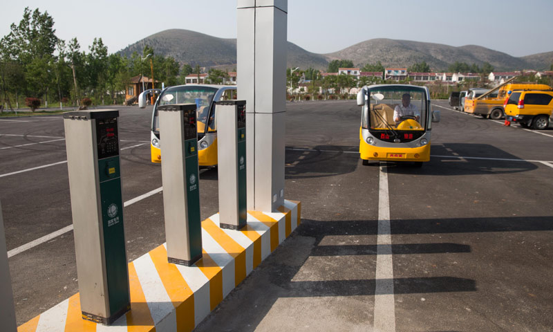 安徽力争2020年建成电动车城际快充网络 新增充电桩18万个