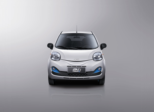 奇瑞EQ电动车入驻中南海 搭载三元锂电池