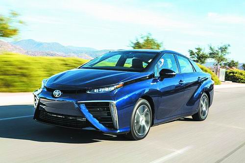 量产的丰田Mirai氢燃料电池车