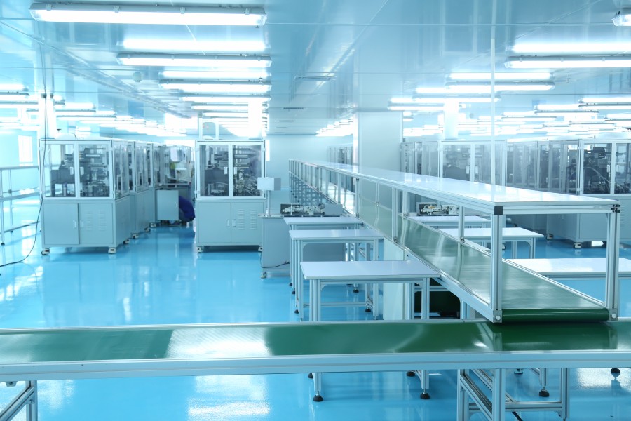 妙盛动力科技企业的高标准化厂房