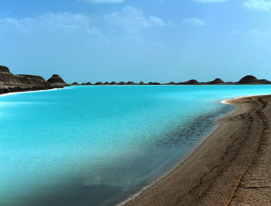 西台吉乃尔盐湖