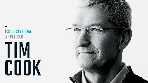 《财富》独家专访苹果库克：我们只想做最好产品