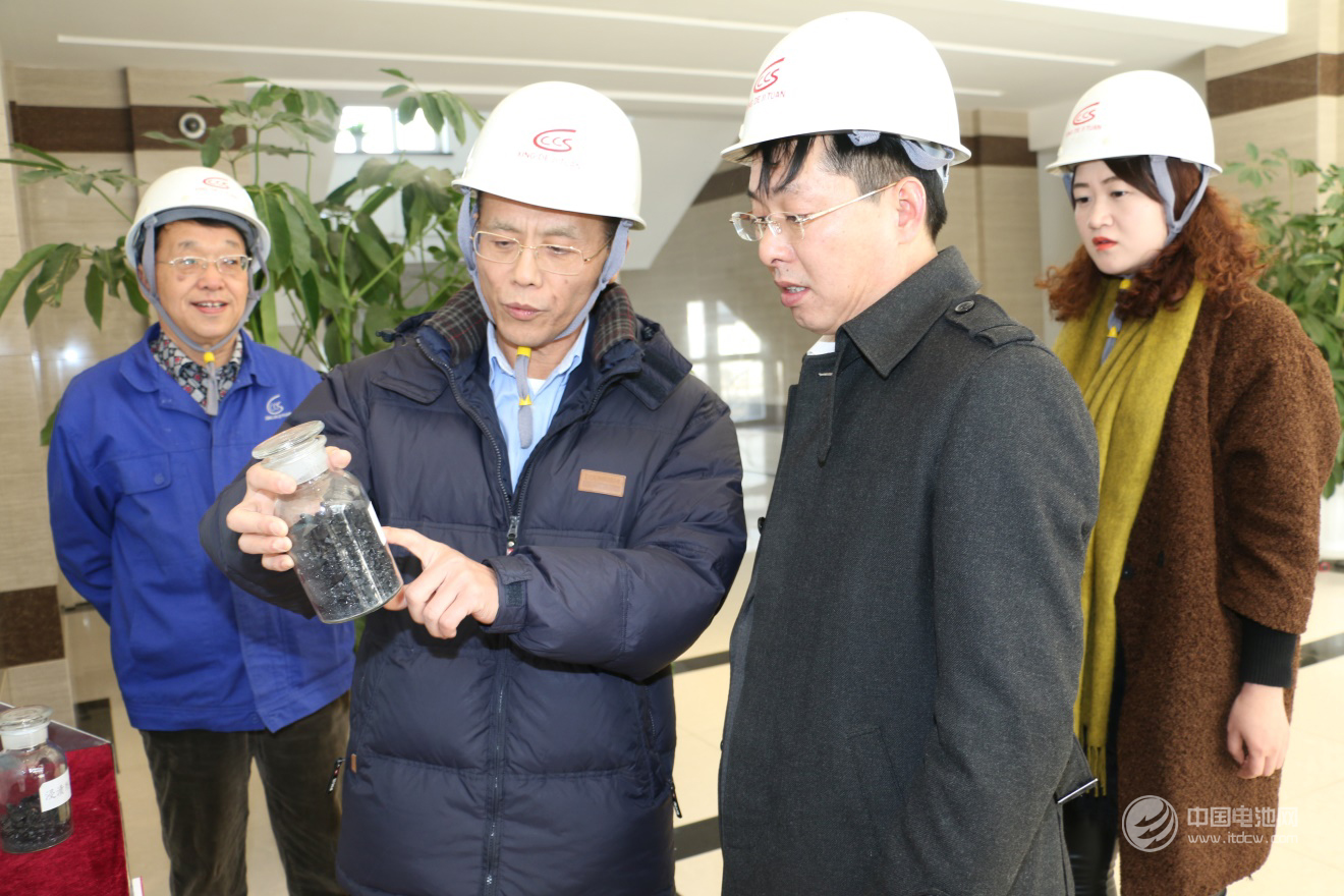 于清教一行调研鞍山兴德 锂电负极原料炭微球前景向好