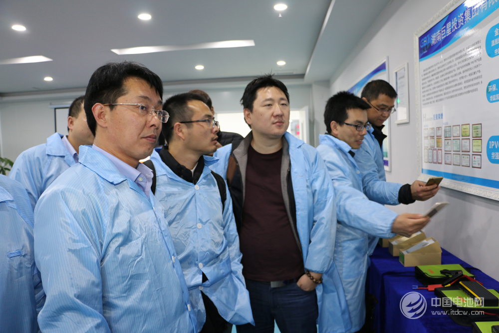 调研团一行参观妙盛动力相关产品