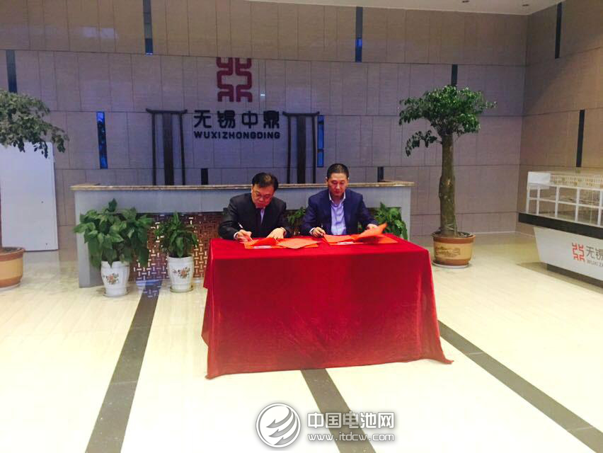 无锡中鼎联手韩国甲进 共谋国际锂电装备市场