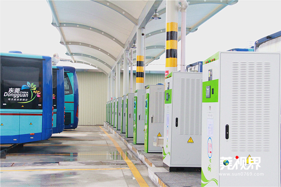 东莞巴士购进265辆纯电动公交车 首批28辆投入使用