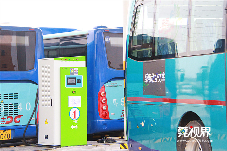 东莞巴士购进265辆纯电动公交车 首批28辆投入使用