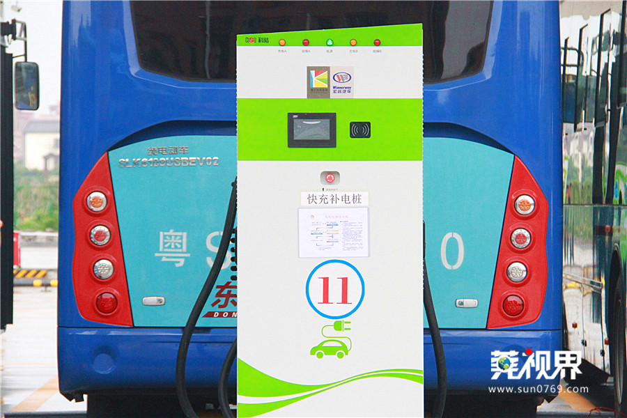 东莞巴士购进265辆纯电动公交车 首批28辆投入使用