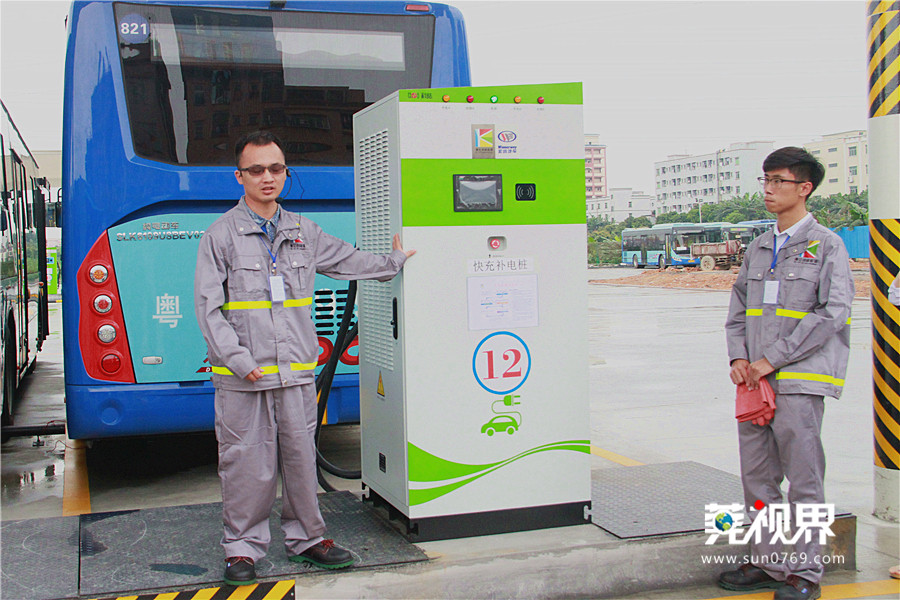 东莞巴士购进265辆纯电动公交车 首批28辆投入使用