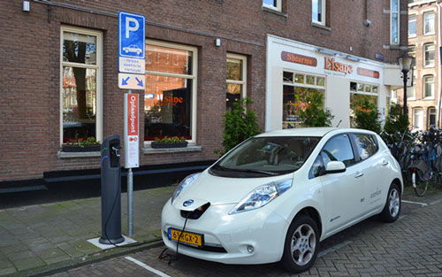 日产在英国推出电动汽车试点 车主可出售多余电量