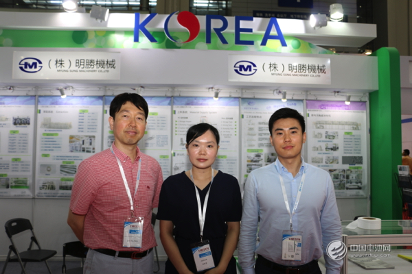 韩国明胜机械亮相CIBF2016 十余年湿法隔膜生产线制造经验