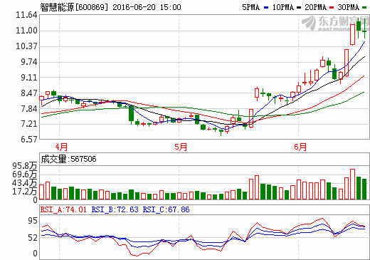 智慧能源：成功布局三元动力电池业务迎来高速增长