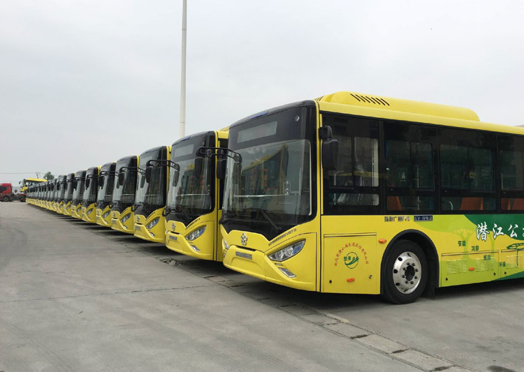 150辆银隆纯电动客车运抵湖北潜江 7月中旬将投入运营