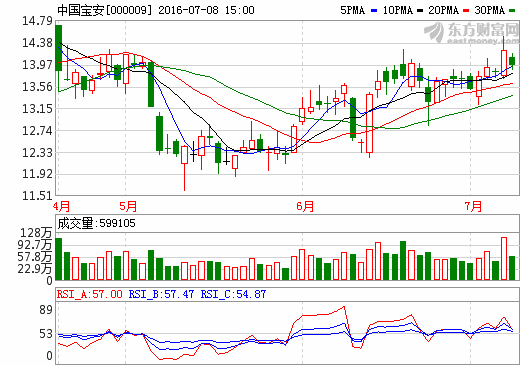 中国宝安：NCA产能达3000吨/年 未来加大新能源领域布局