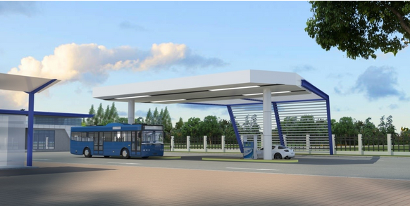 上海舜华新能源中标广东云浮加氢站项目