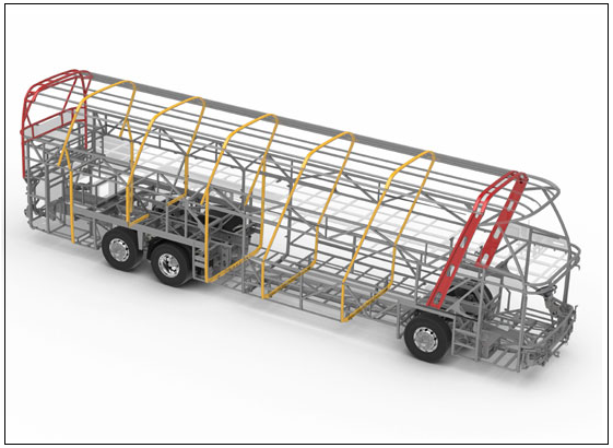 全承载骨架结构
