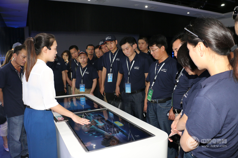 电池百人会企业家参观中国新能源生态科技馆