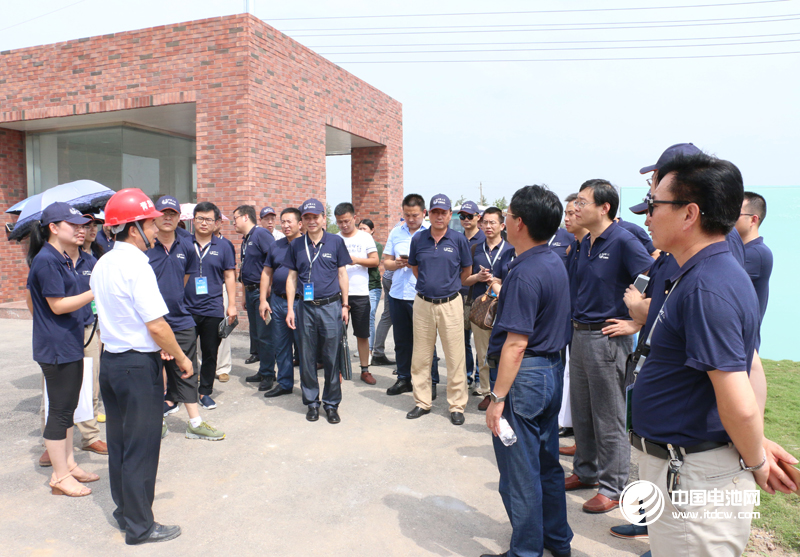 电池百人会企业家参观青岛国轩电池有限公司