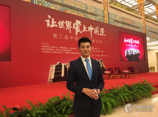 珠海银隆新能源有限公司市场部总经理张斌