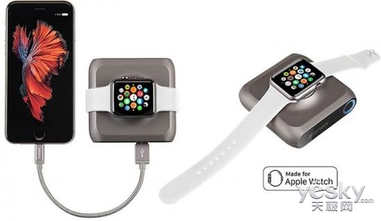 苹果Apple Watch的专属便携电池：GoPower Watch