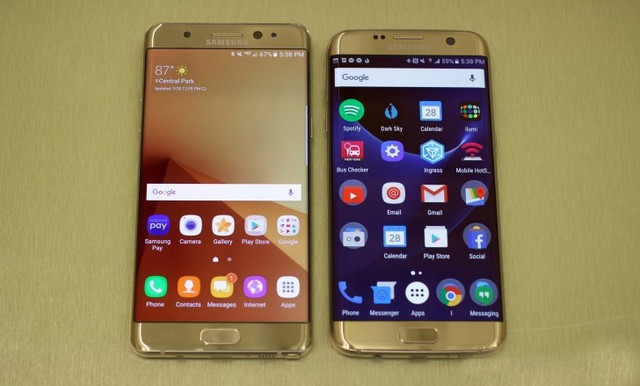 三星Note 7重返美国市场 四大运营商捧场