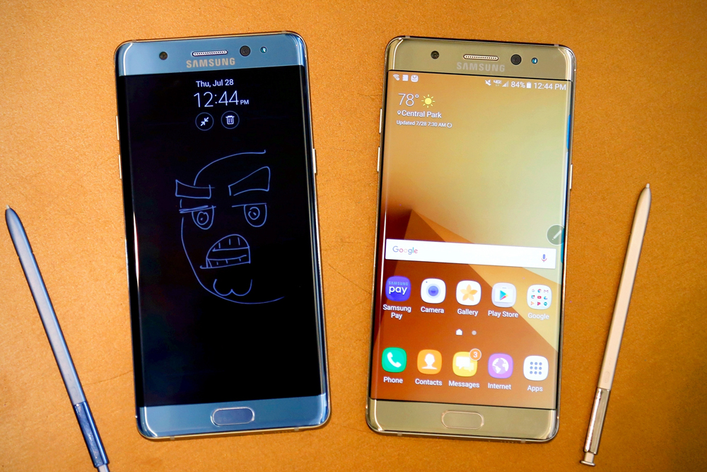 三星Note 7重新销售计划延迟3天 因召回速度低于预期