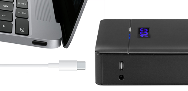 简直是充电宝中的战斗机 居然能给笔记本充电