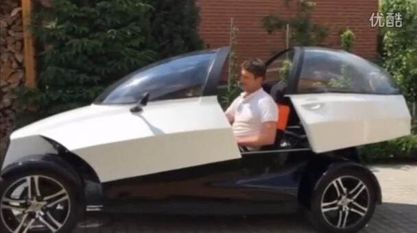 捷克首辆3D打印电动汽车4ekolka 最高时速达55公里/小时