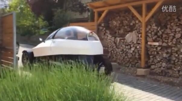 捷克首辆3D打印电动汽车4ekolka 最高时速达55公里/小时