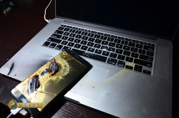 央视曝光：国行爆炸Note7检测报告 是电池自燃非外部加热