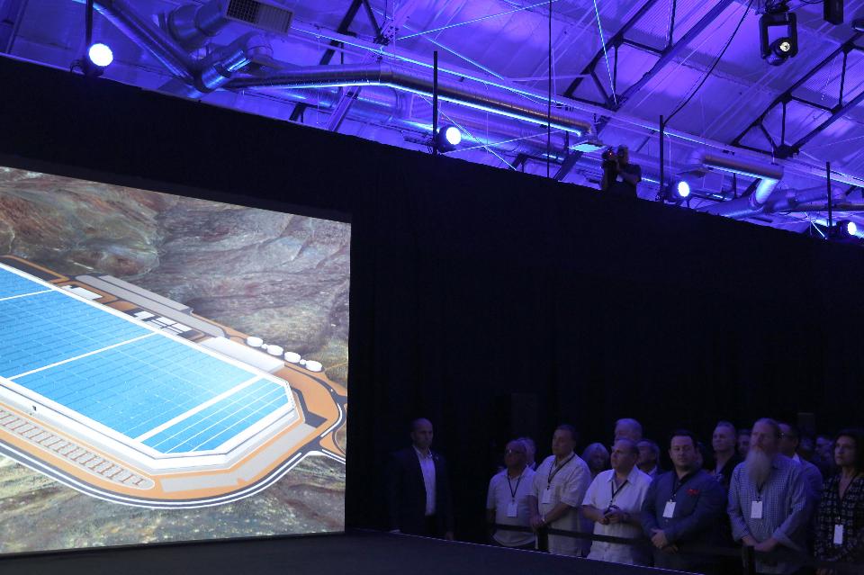 特斯拉超级电池工厂规划图